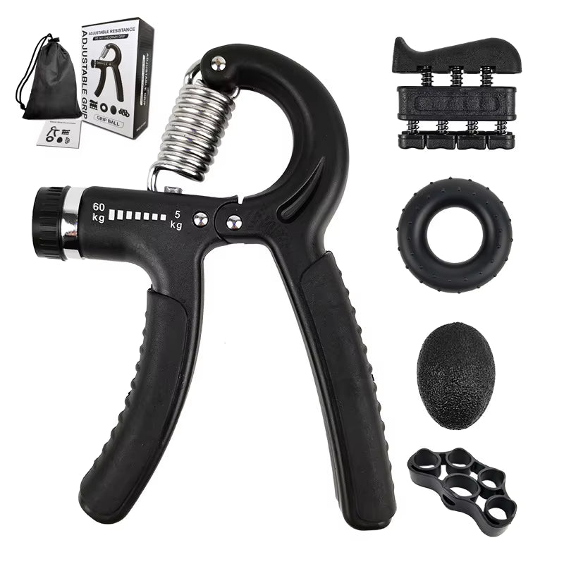 Adjustable Hand Grip Strengthener Forearm Exerciser Wrist Trainer Fitness Equipment for Hand Muscle Training