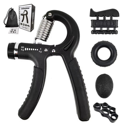 Adjustable Hand Grip Strengthener Forearm Exerciser Wrist Trainer Fitness Equipment for Hand Muscle Training