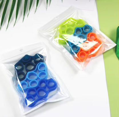 High Quality Silicone Finger Stretcher Hand Resistance Bands Extensor Exerciser Grip Strengthener Trainer for Arthritis Exercise